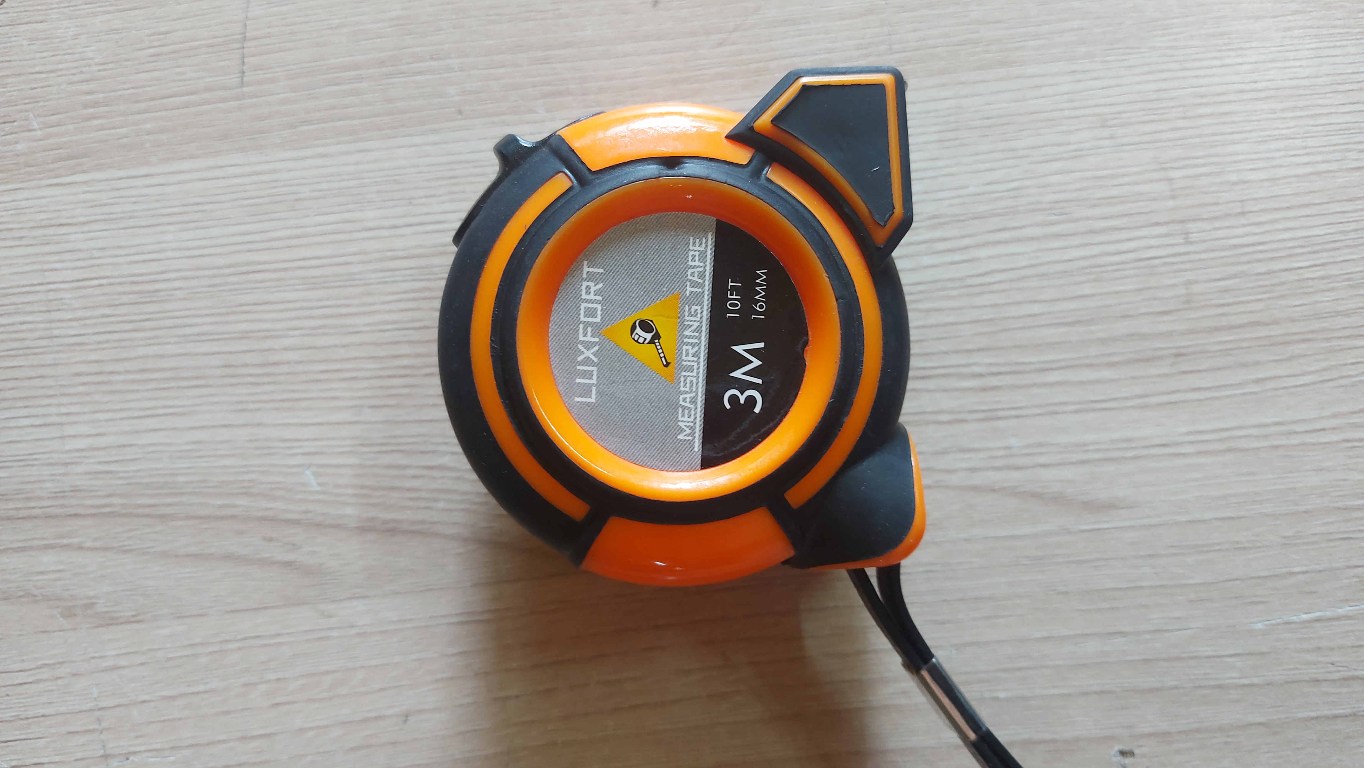 Cinta metrica luxfort 3MT naranja