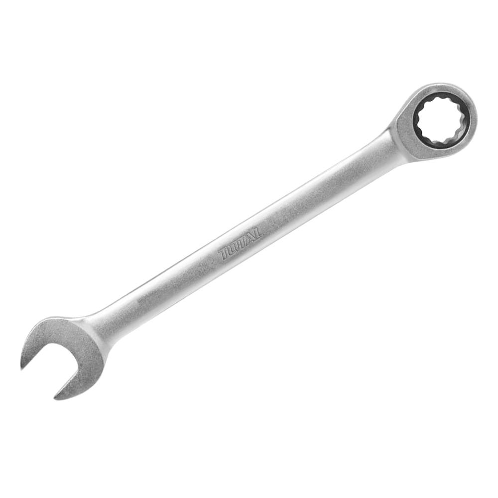 Llave mixta 24MM con rache cr/v industrial super total (TCSPAR241)
