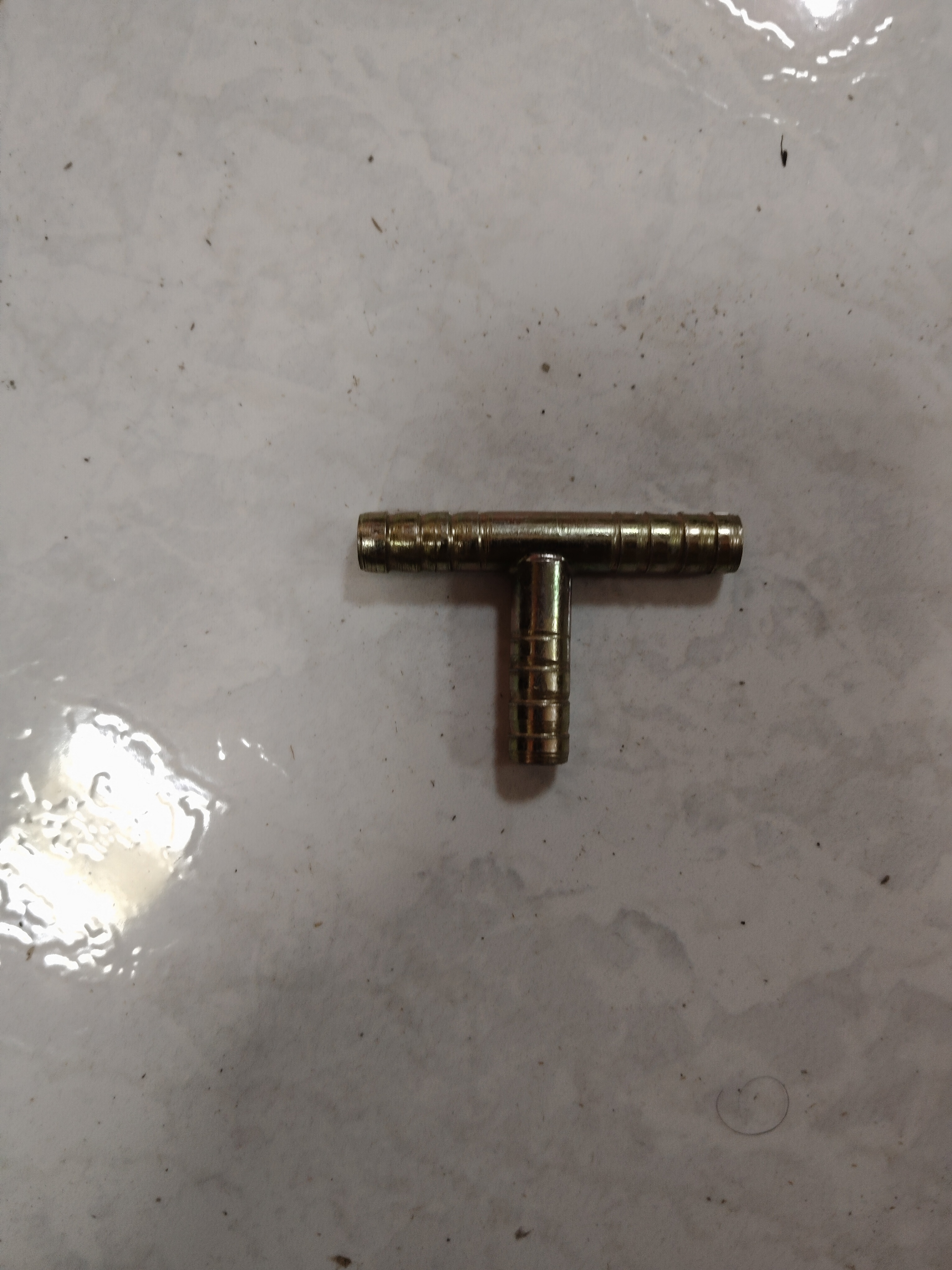 Espigo tee gas 1/4