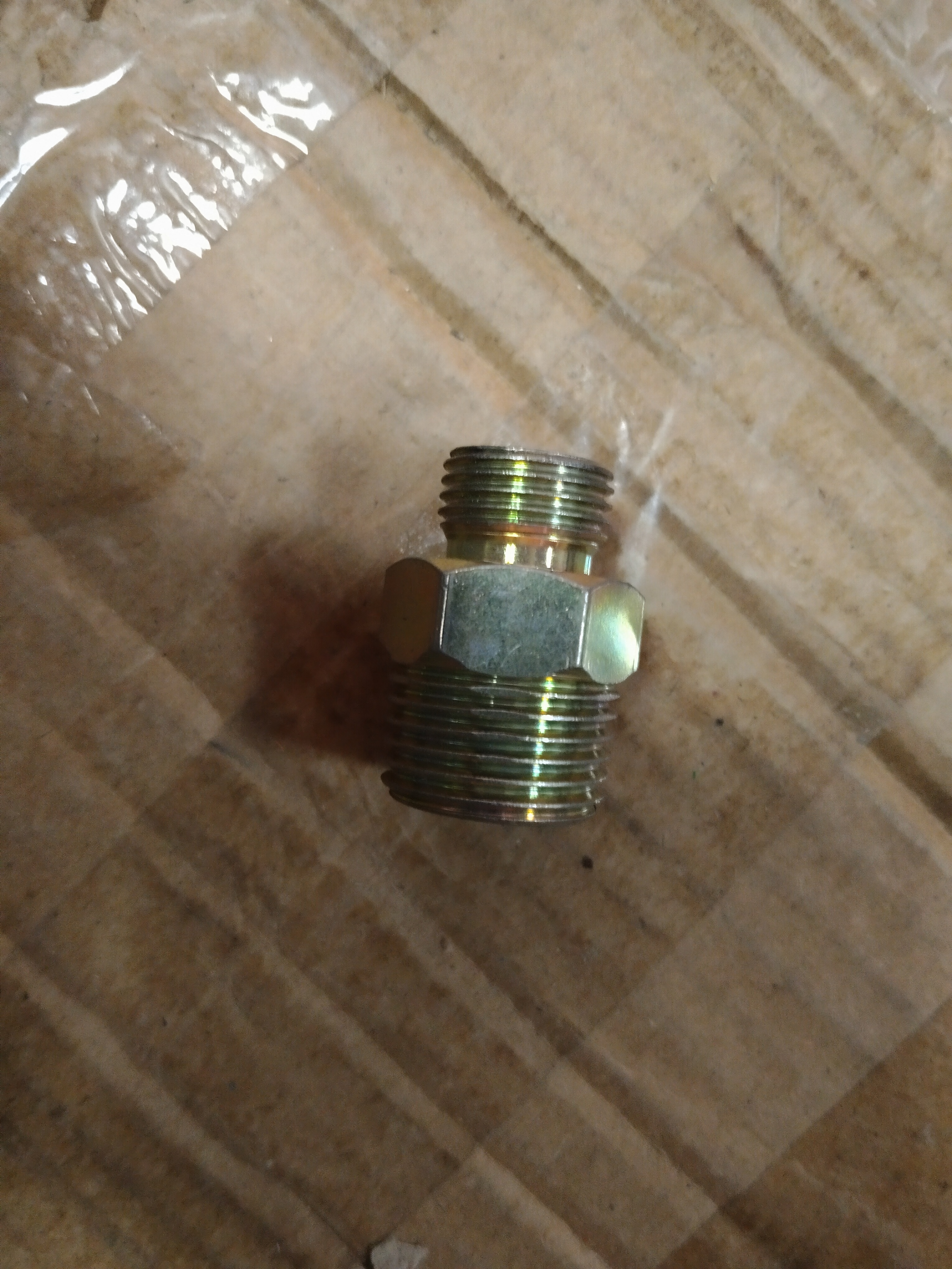 Niple adaptador 1/2 a 3/8