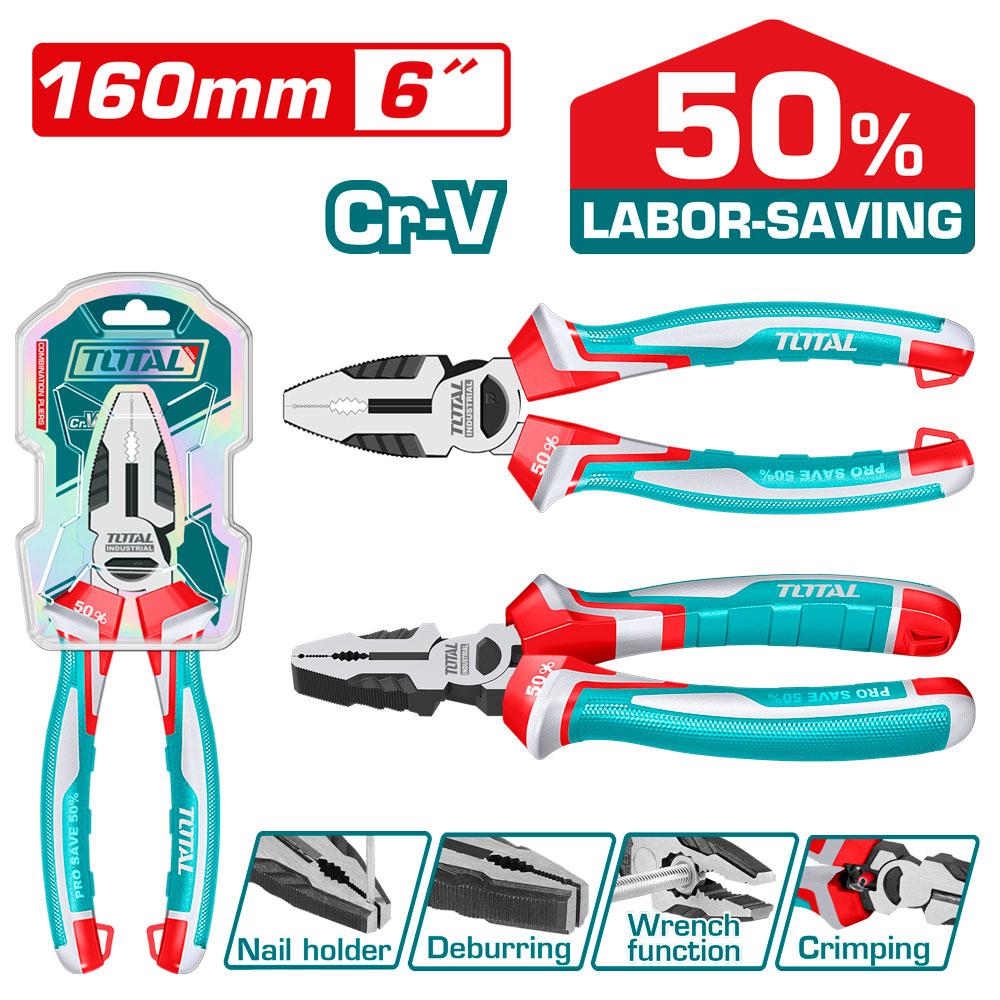 ALICATE 6"" MULTIFUNCIONAL INDUSTRIAL CROMO VANADIUM TOTAL (THT211608S) Item: 23939
