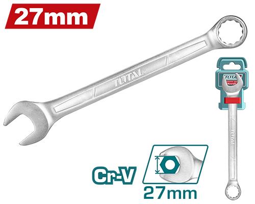 LLAVE MIXTA 27MM CR/V INDUSTRIAL SUPER TOTAL (TCSPA271) Item: 23837