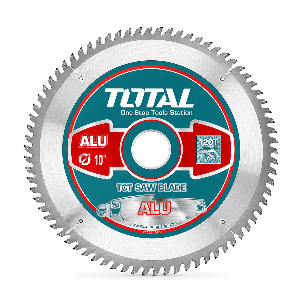 DISCO CORTE ALUMINIO 10"" INDUSTRIAL TOTAL (TAC2337210) Item: 23666