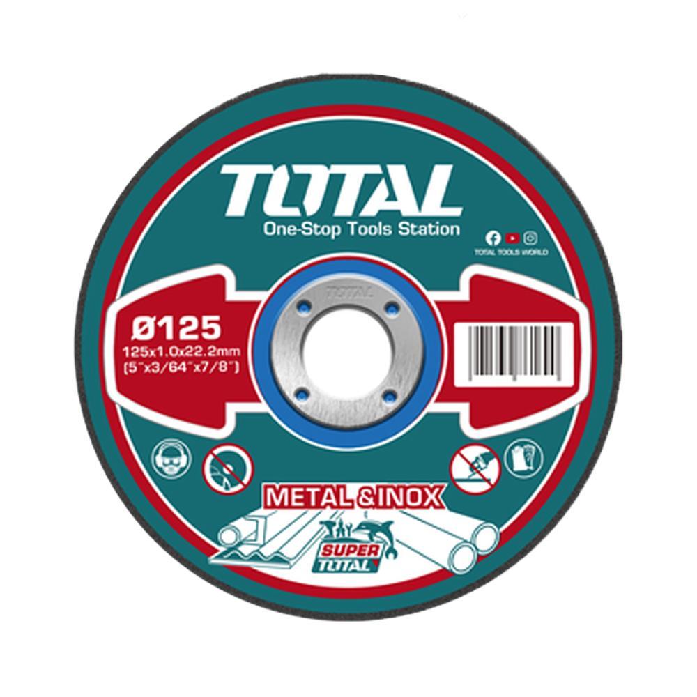 DISCO CORTE METAL/ACERO INOXIDABLE 5"" SUPER TOTAL (TAC2101251) Item: 23299
