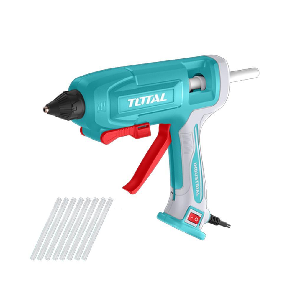 PISTOLA SILICONA 45W 110-120V INCLUYE 8 BARRAS INDUSTRIAL SUPER TOTAL (UTT401116) Item: 23043