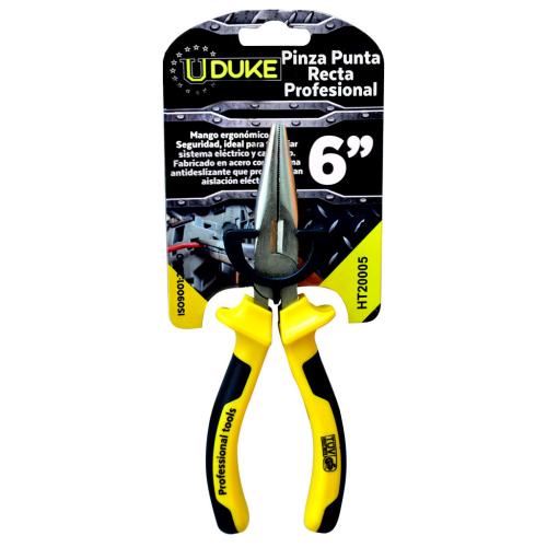 Pinza profesional uduke amarillo-negro # 6