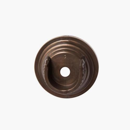 Accesorio cortinero plafon cafe en u (abierto) 1/2 paq x 4 uduke