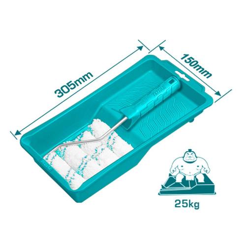 Bandeja de pintar 4 con rodillo y 4 repuestos super select total (THT811210061)