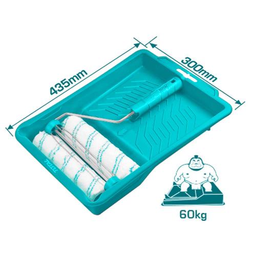 Bandeja de pintar 9" con rodillo y 2 repuestos super select total (THT811223041)