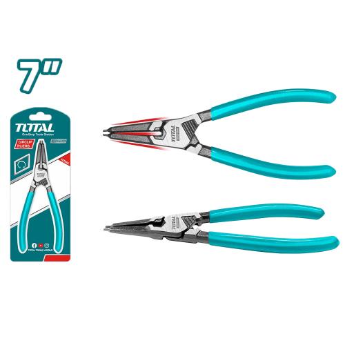 Pinza saca pines recta 7 industrial total (THTJ21803)