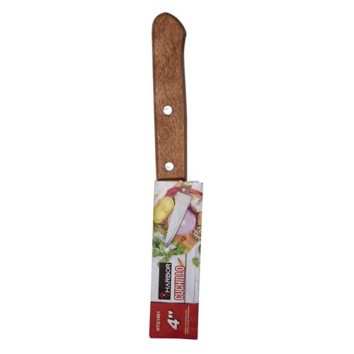 Cuchillo cacha madera 4 vharbor (HTG1001)