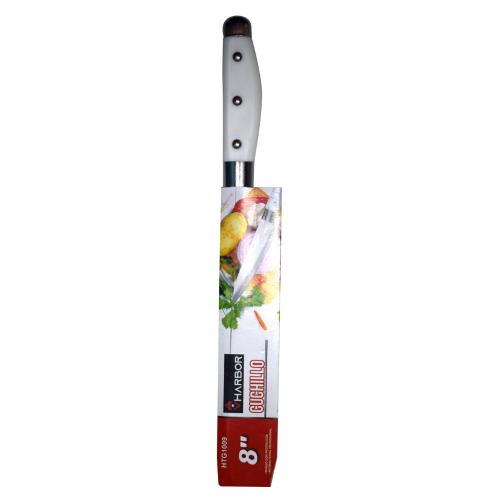 Cuchillo cacha blanca 8 vharbor (HTG1009)