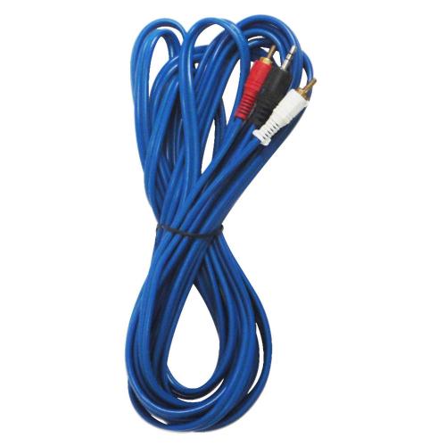 Cable DVD 2X1 fino largo azul 5MTS (HT30273) (*HT30173)