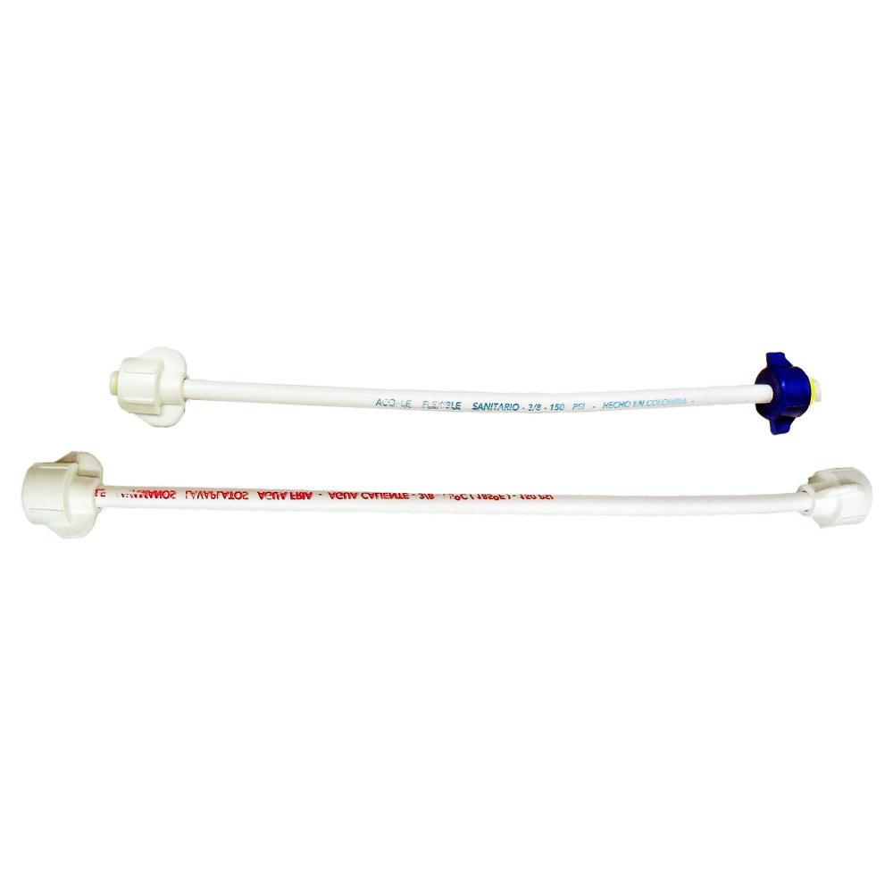 Acople plastico lavamanos plastgrifos 40 cms (3101462)