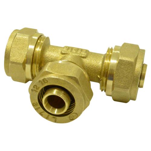 Tee pealpe de 1/2 en laton (TC109N) (certificado (TC753005