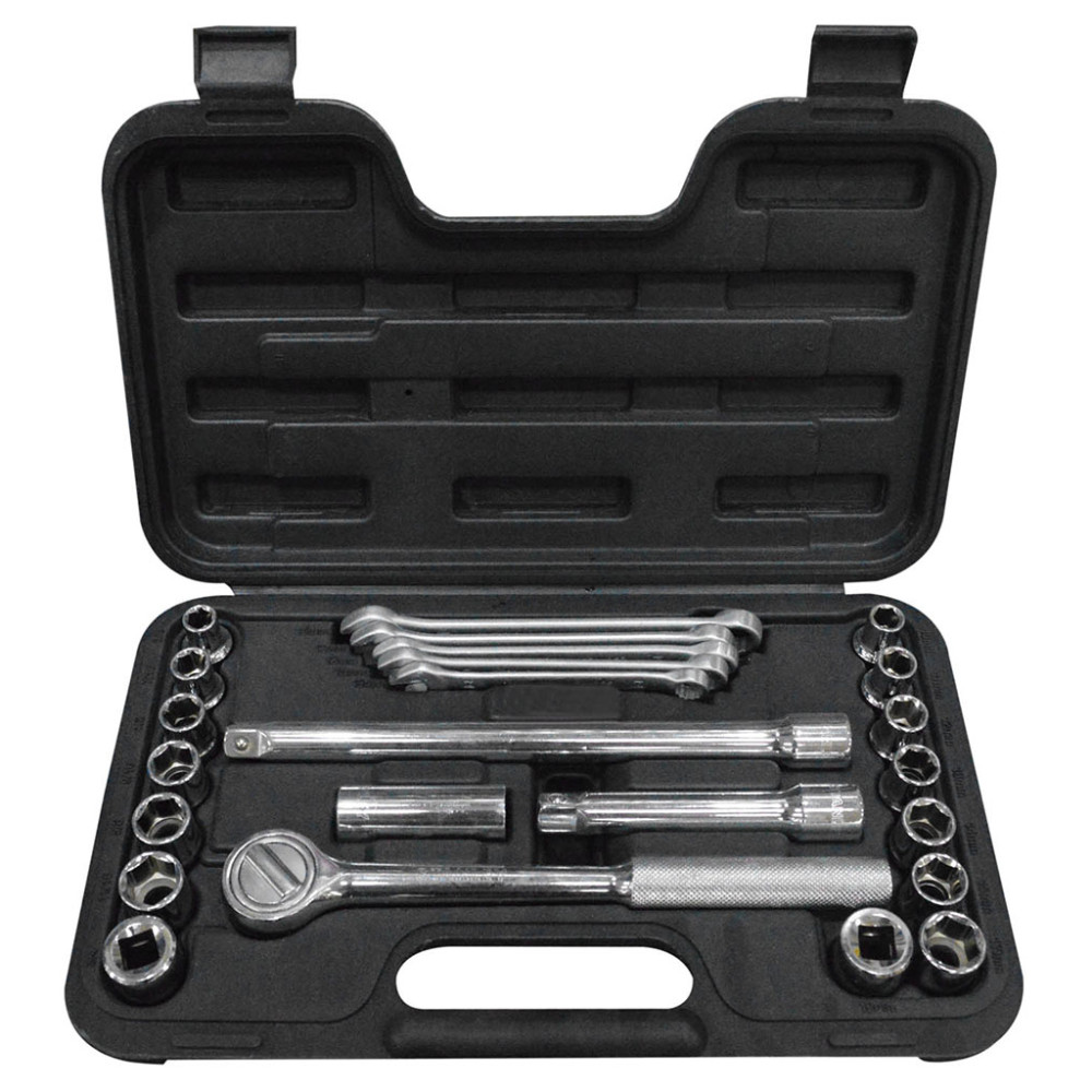 Rache con copas stanley 1/2 x 25C/V pulgada (86-736)