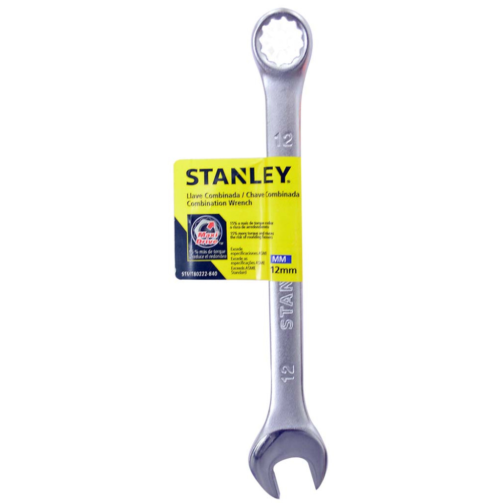 Llave mixta stanley # 12 (STMT80222-840)