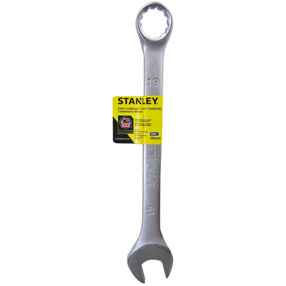 Llave mixta stanley # 19 (STMT80233-840)