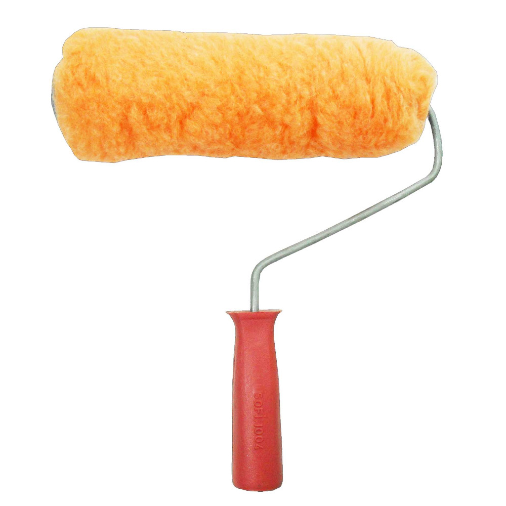 Rodillo felpa industrial t/master sofi naranja 9
