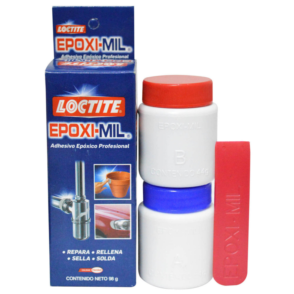Epoxi-mil adhesivo epoxico profesional loctite 98GRS (1771746)