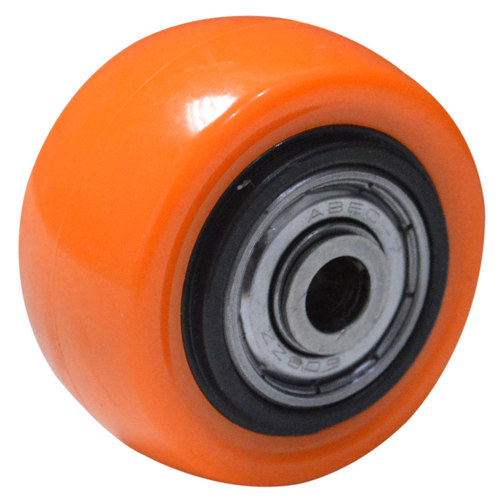 Rueda individual naranja 40MM 70KG (rodachines 1 1/2) (HT80025)