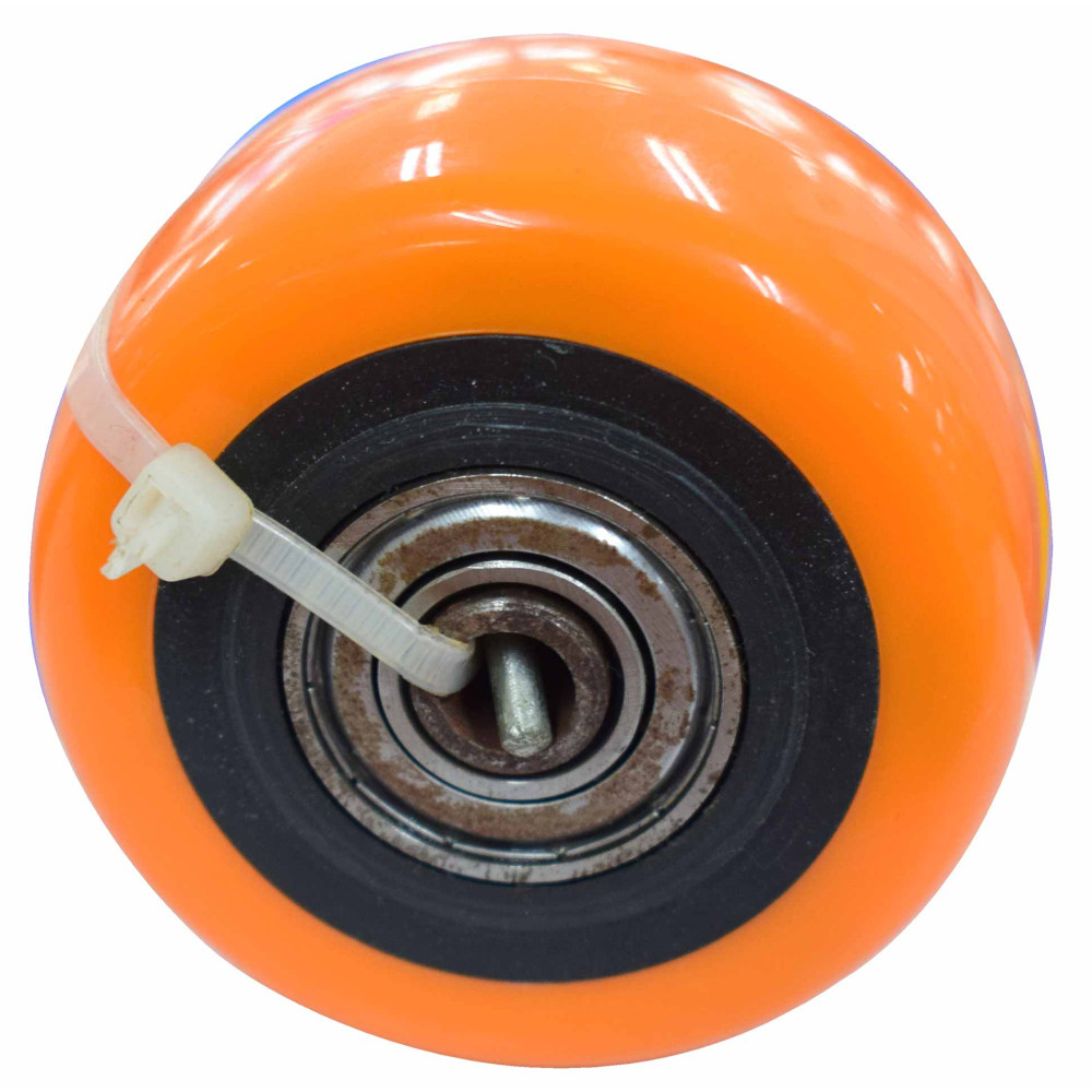 Rueda individual naranja 65MM 90KG (rodachines 2 1/2) (HT80027)