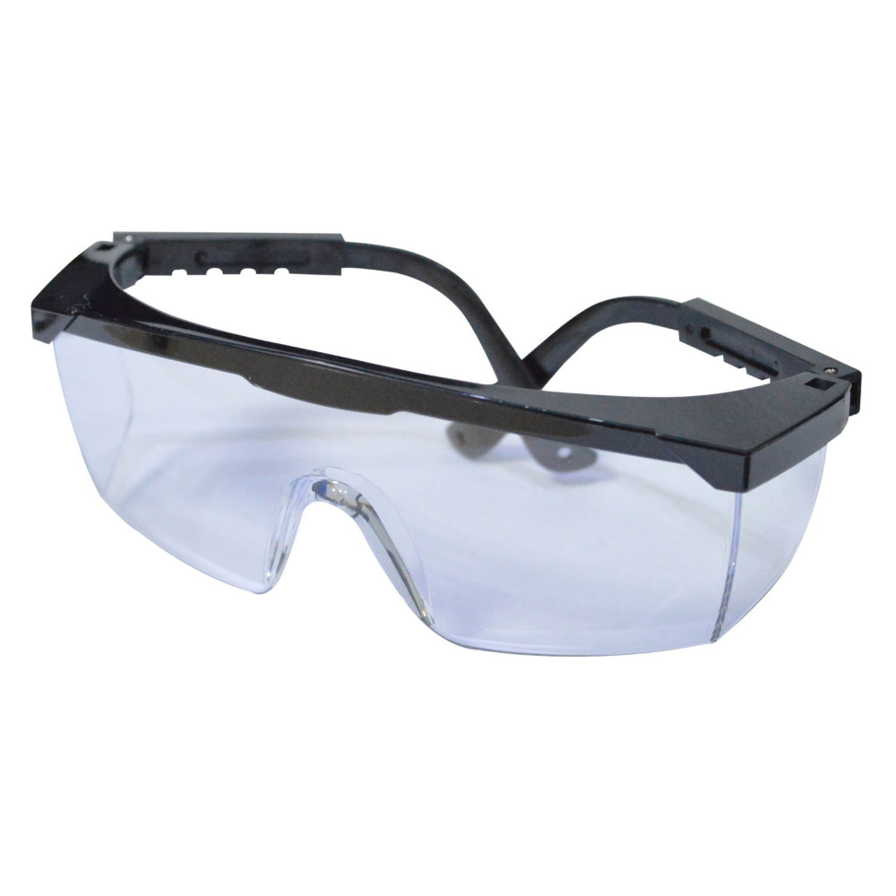 Gafa de seguridad hoyos len-trasp antiempanante pata negra (HT20583/SF026-C/A)(NORMA ansi Z87.1+EN166F+FIL UV)