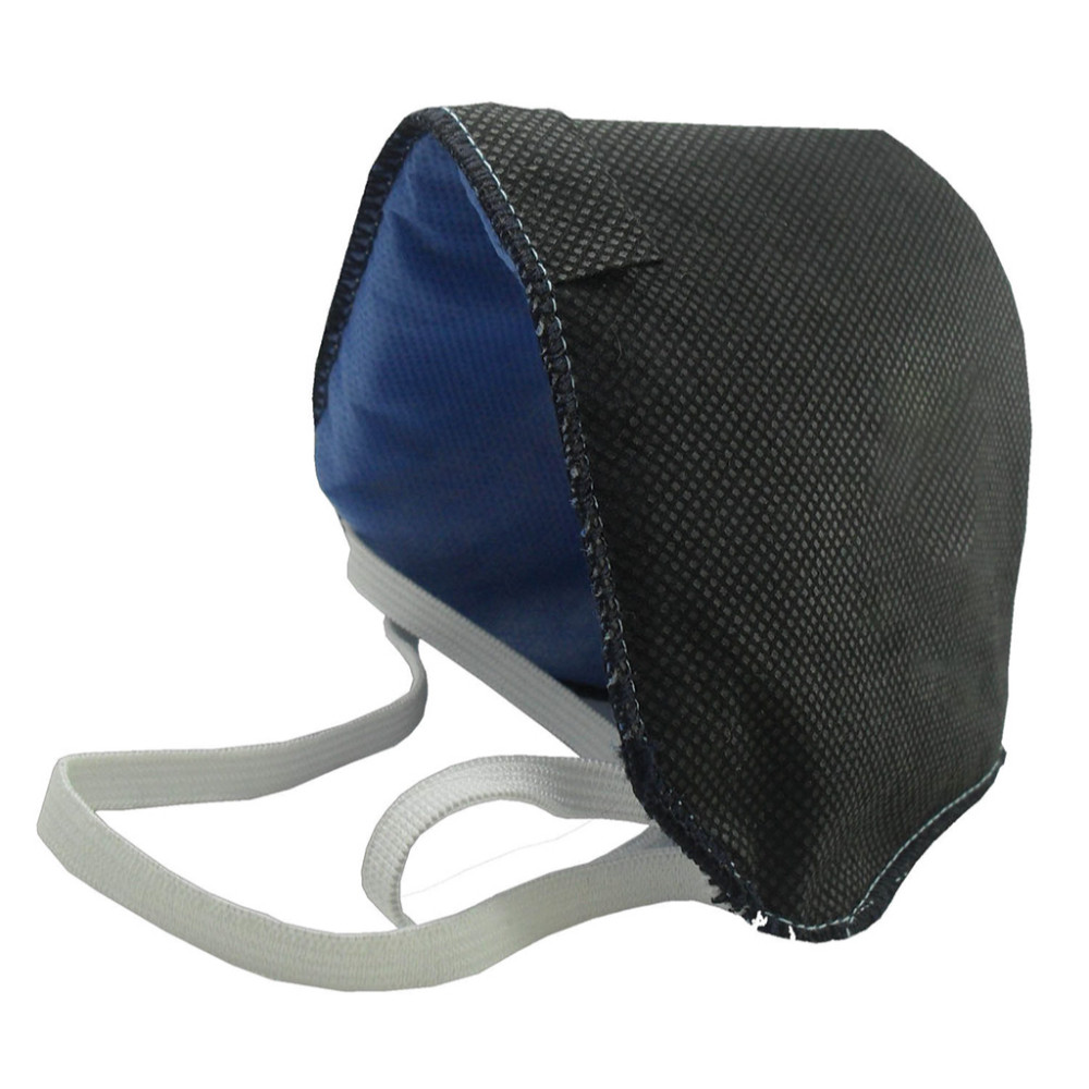 Mascarilla tapa boca tela negro quirurgica antifluido
