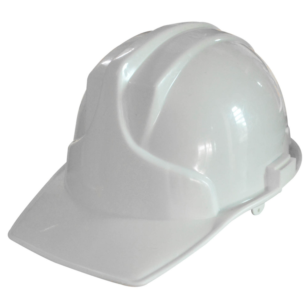 Casco construccion profesional blanco (con NORMAS-DIELECTRICO-3 apoyos