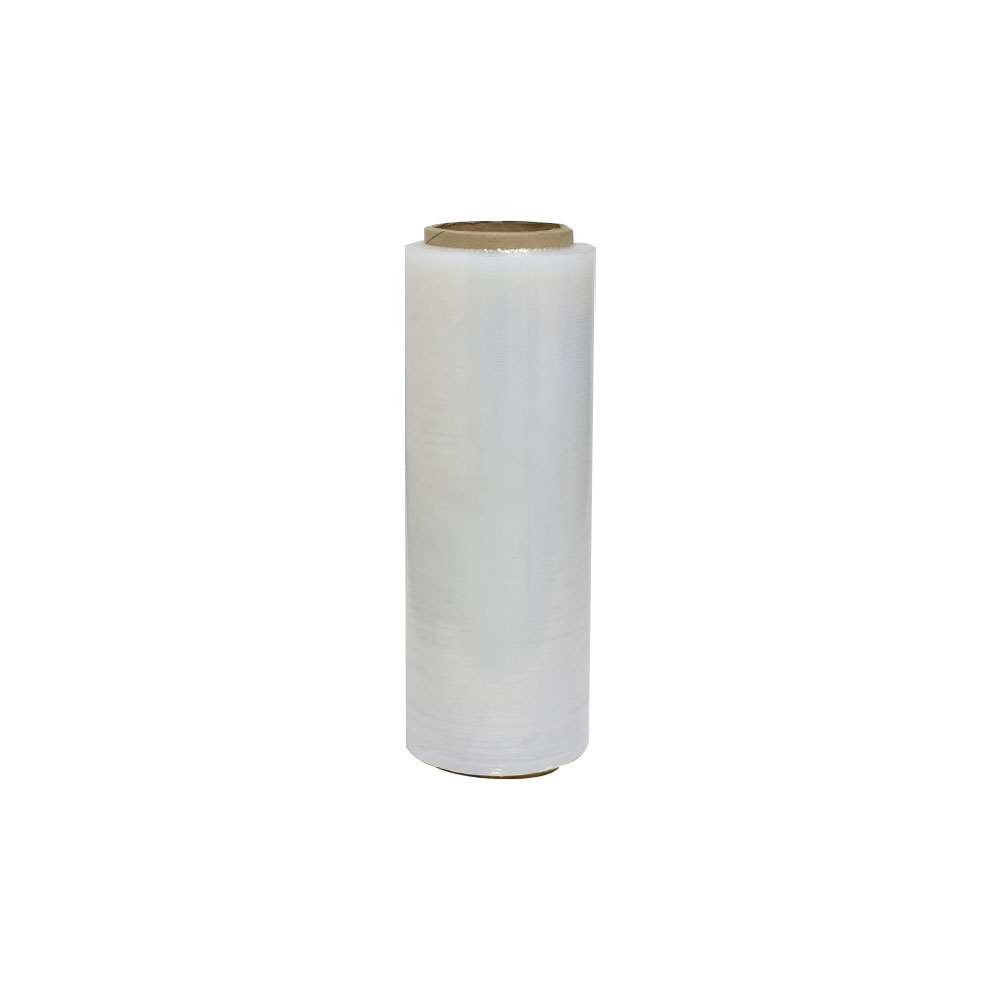 Stresh polifilm (plastico de embalaje) ancho 30 cm---cal 6 x 300 mtrs