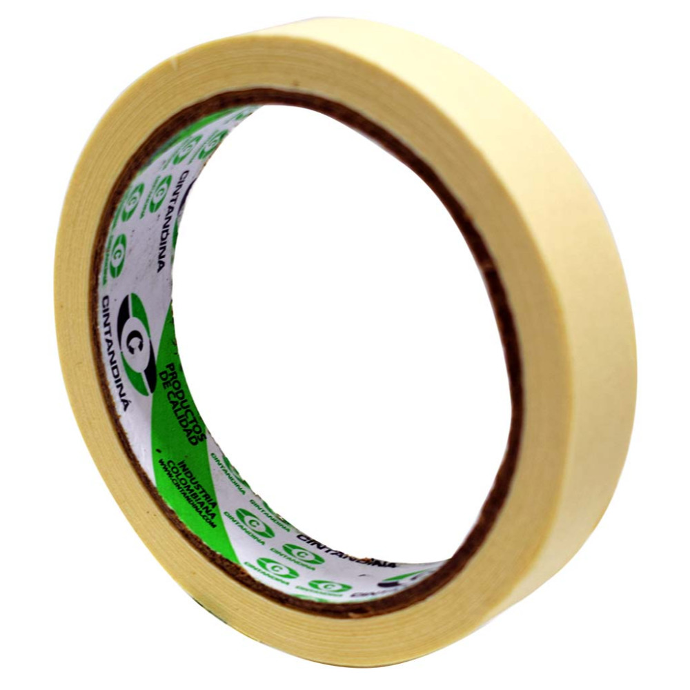 Cinta enmascarar domestica cintandina 3/4 (CE-013)18MMX20MTS)