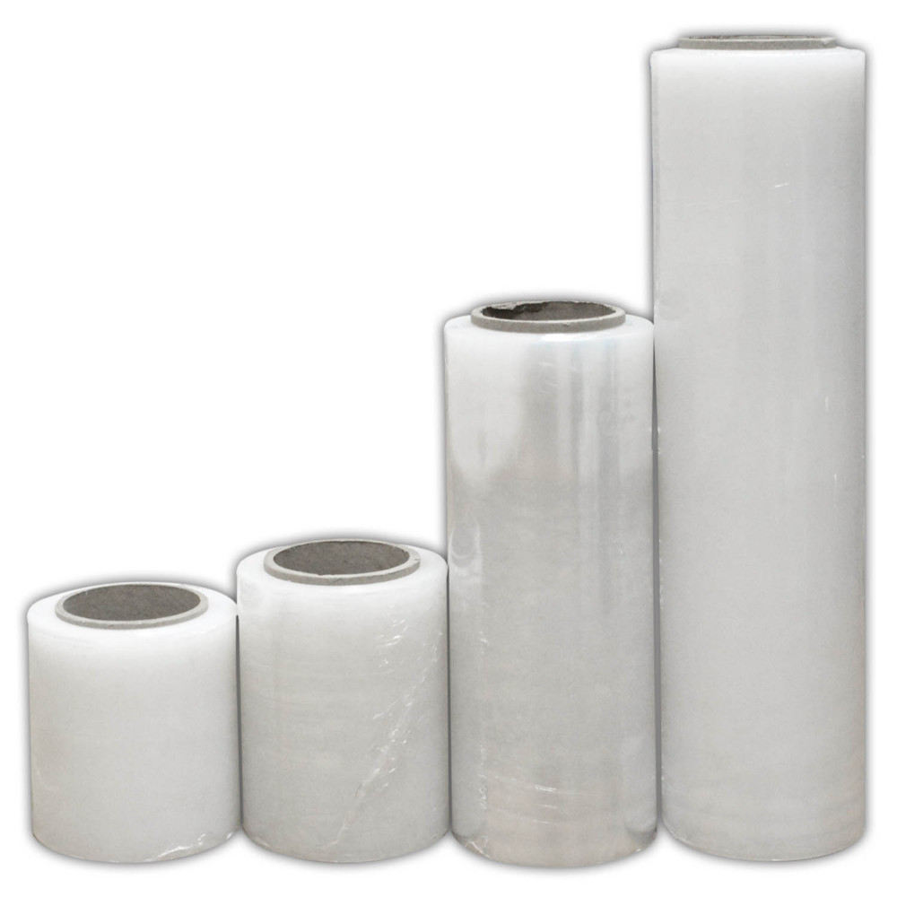 Stresh polifilm (plastico de embalaje) ancho 30 cm---cal 6 x 200 mtrs
