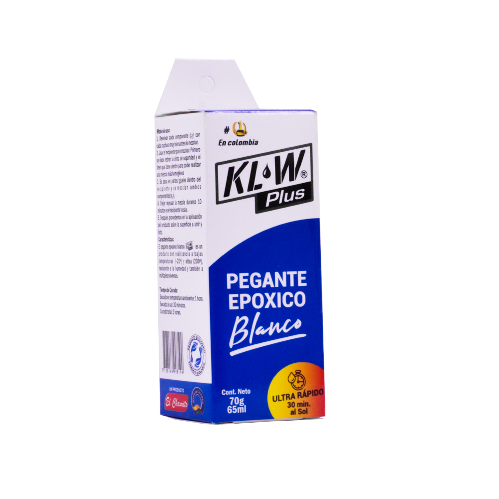 Epoxico blanco klw plus 70 gr (05446)