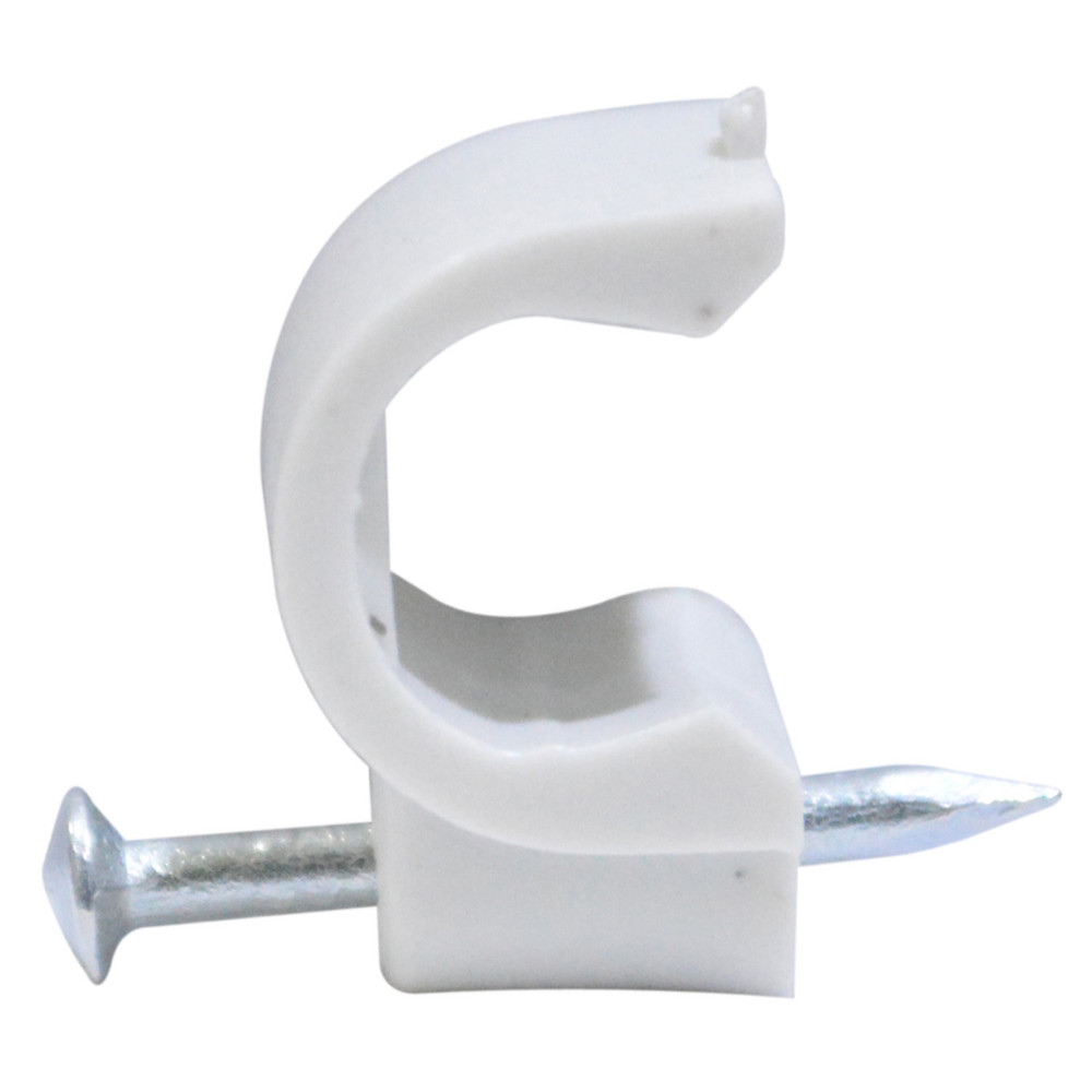 Grapa muro plastica coaxial 9-GRANDE c.a mejia (bolsa x 50)