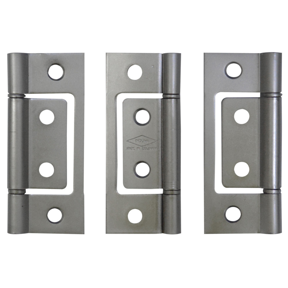 Bisagra omega induma 3 x 1 C.16 niquel satin ( carpinteria) (precio x 12 prs) (T1306-155)(1107-0068)