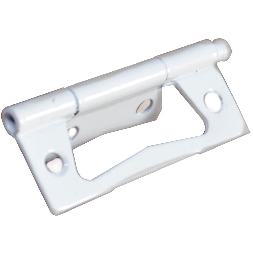 Bisagra omeguita induma 2 C.18 blanca ( carpinteria) (precio x 12 PRS)(T1306-116)