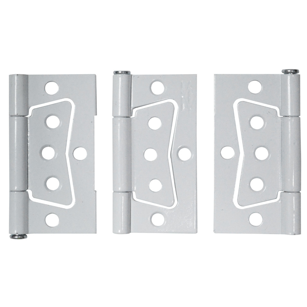 Bisagra omega induma 3 C.14 blanca ( carpinteria) (precio x 12 prs) (T1306-094)(T1107-0021)