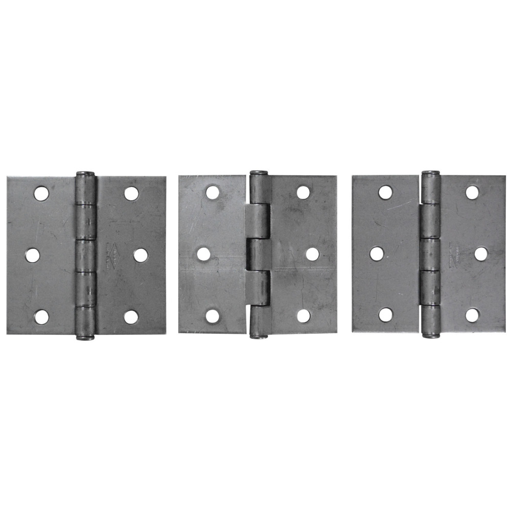 Bisagra nudo cabeza plana hierro induma 3 1/2 x 3 1/2 (cal 14) X12PRS- cerrajeria (precio x 12 PARES)(T1304-162)