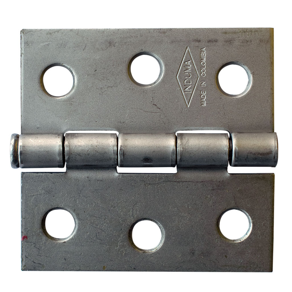 Bisagra nudo cabeza plana hierro trio 2 1/2 x 2 1/2 C.16 (precio x docena de PARES(T1304-160)(T1106-0025)