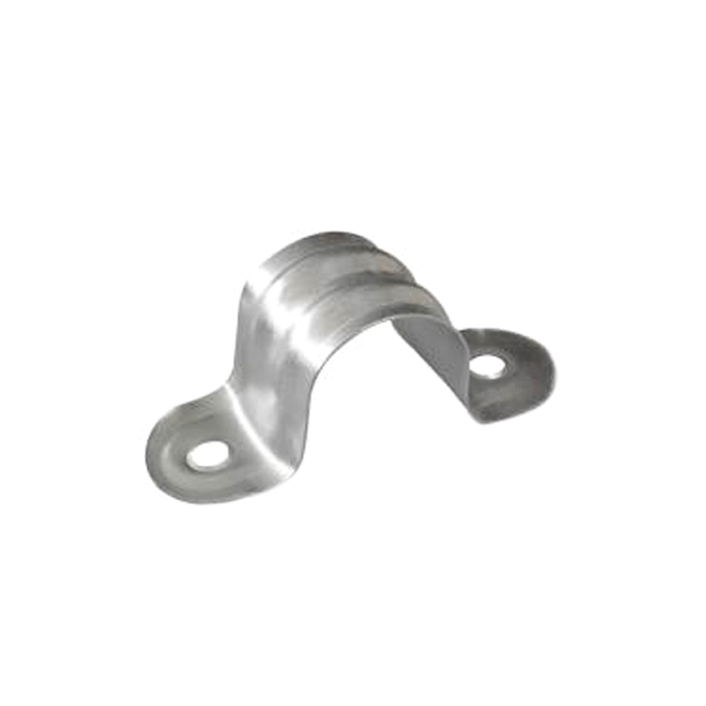 Grapa conduit galvanizada 2 doble ala