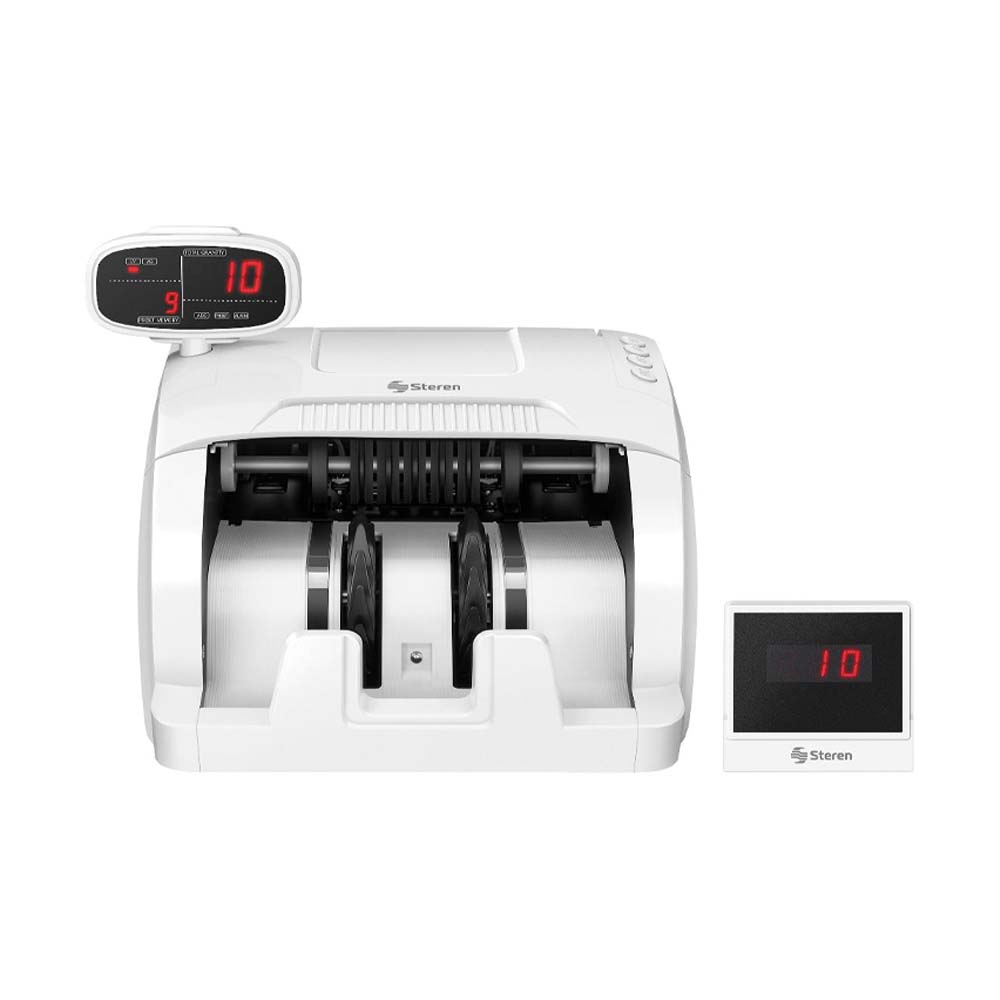 Maquina contadora de billetes con detector universal grande (BILL-100)