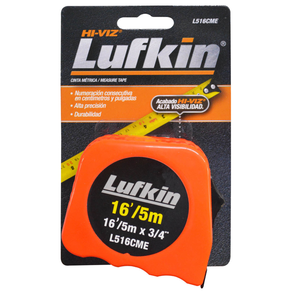 Metro x 5 mts lufkin pasta (L516CME) (64332200)