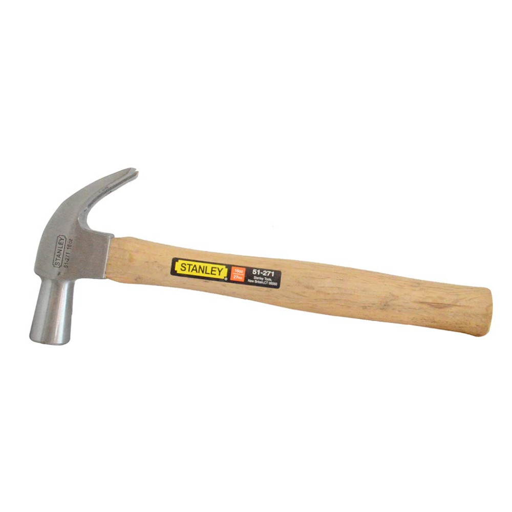 Martillo madera fino stanley 16OZ 27MM (51-271)