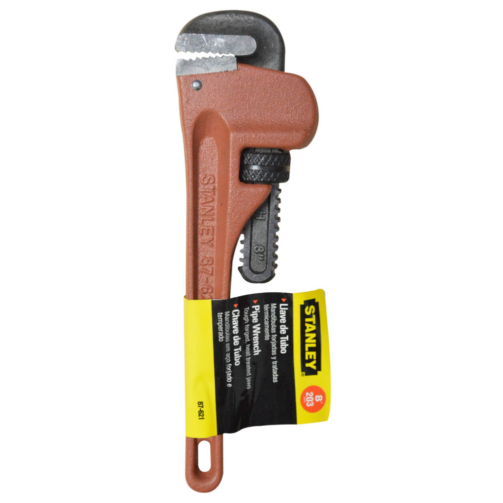 Llave tubo profesional stanley 8 (87-621)