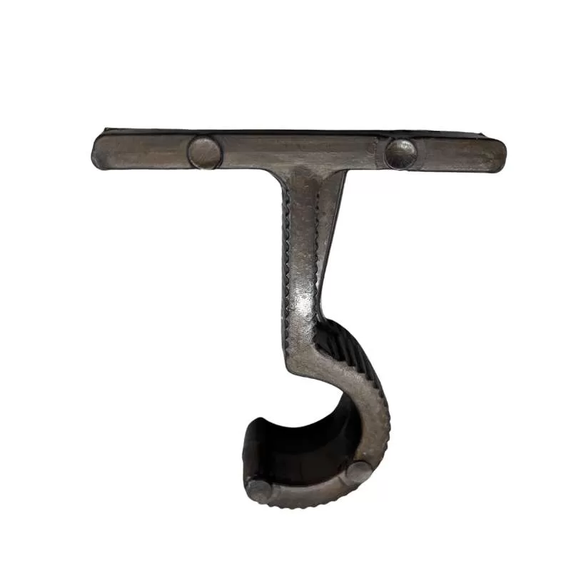 Accesorio cortinero soporte muro cafe 1 pulgada
